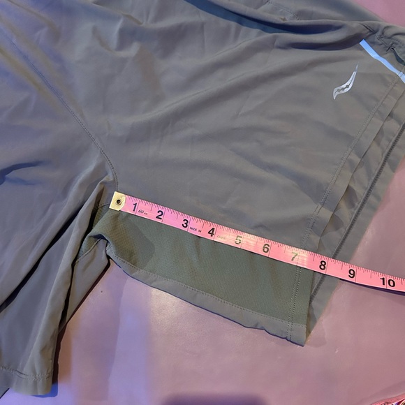 Saucony Gray Athletic Shorts - Picture 12 of 13